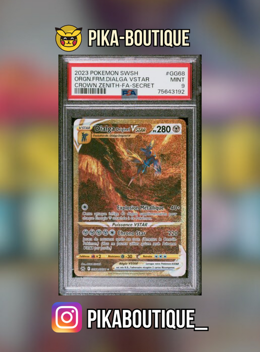 GG68 - PSA9  DIALGA - Carte gradée -