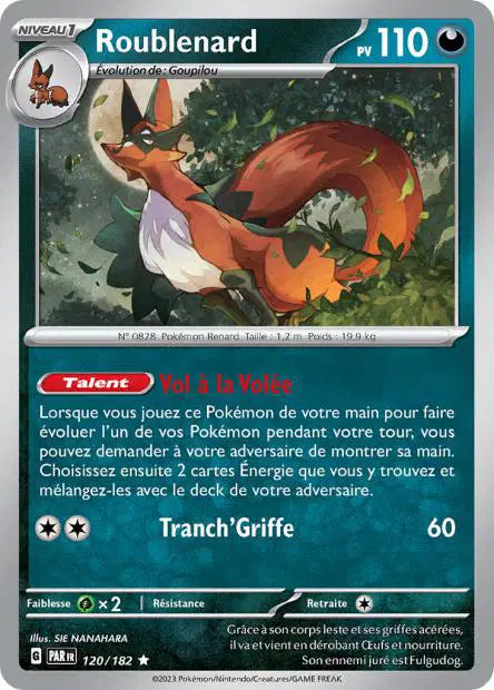 Carte unité EV04 - Reverse