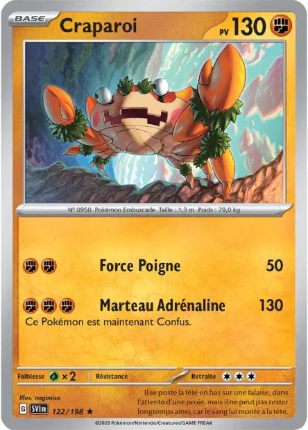 Carte unité EV01 - Reverse