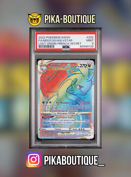 202 - PSA9  MUPLODOCUS - Carte gradée -