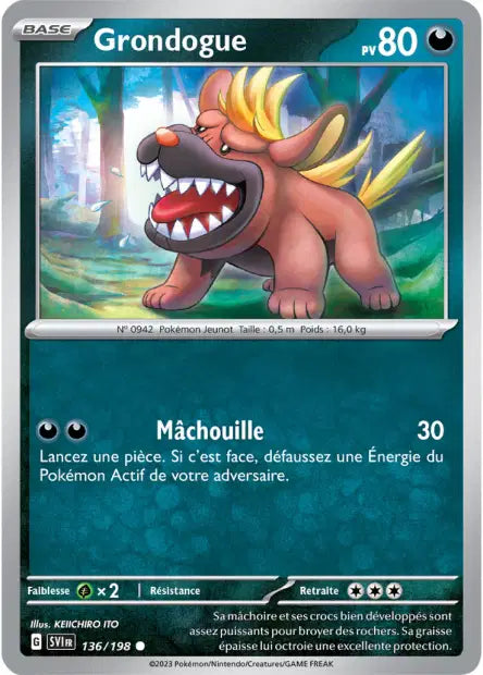 Carte unité EV01 - Reverse