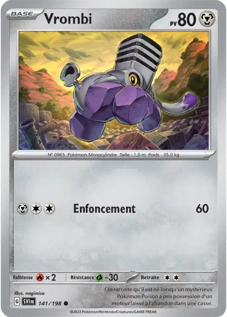 Carte unité EV01 - Reverse