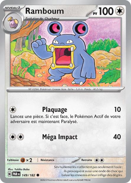 Carte unité EV04 - Reverse