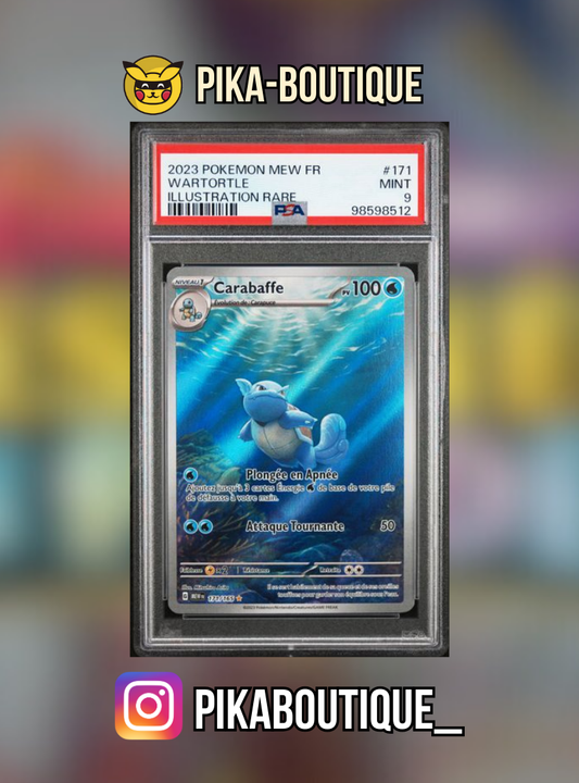 171 - PSA9 CARABAFFE - Carte gradée -