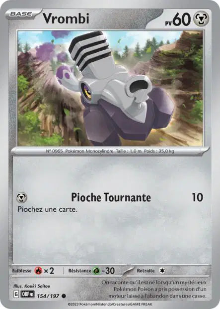 Carte unité EV03 - Reverse