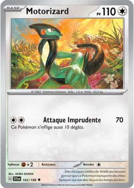 Carte unité EV01 - Reverse