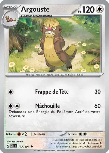 Carte unité EV03 - Reverse