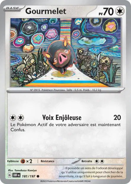 Carte unité EV03 - Reverse