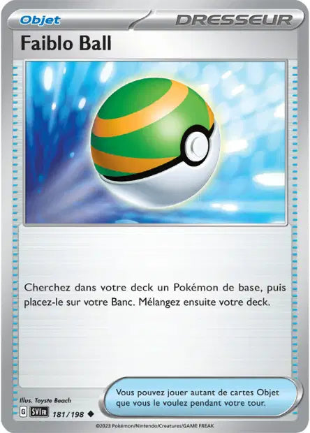 Carte unité EV01 - Reverse