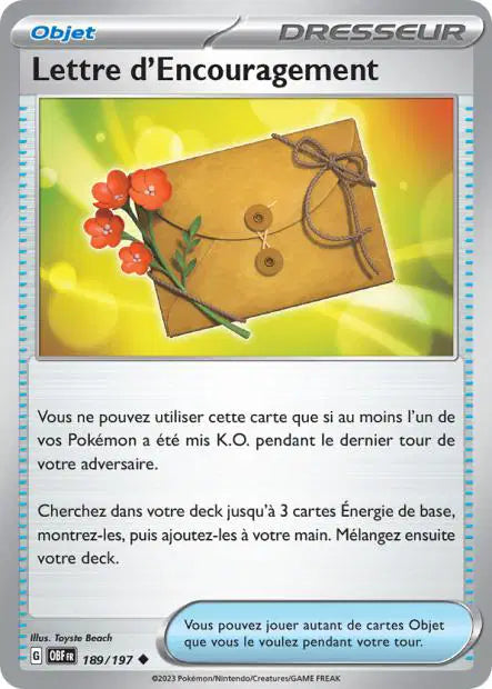 Carte unité EV03 - Reverse
