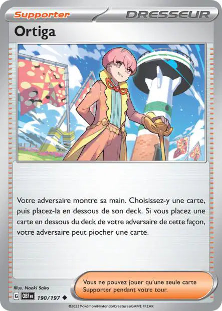 Carte unité EV03 - Reverse