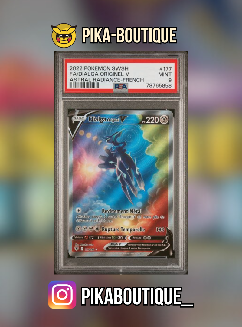 177 - PSA9  DIALGA ALT - Carte gradée -