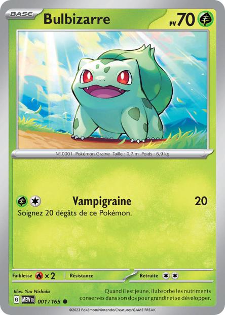 POKEMON 151 - Carte unité REVERSE 1