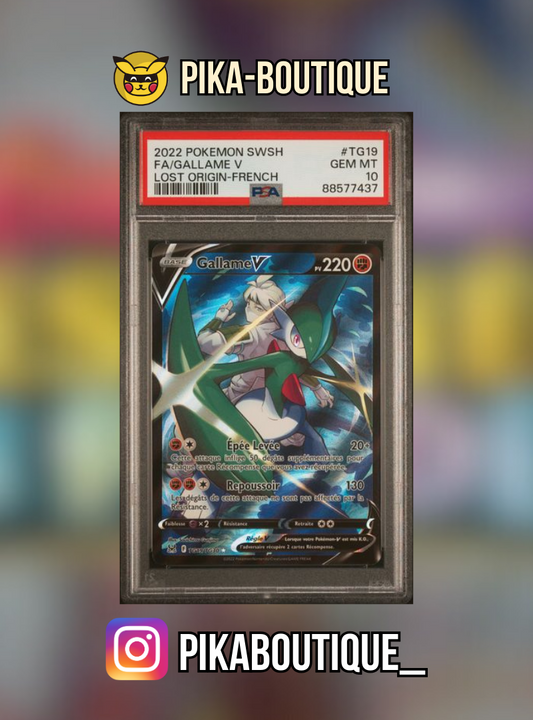 TG19 - PSA10  GALLAME - Carte gradée -