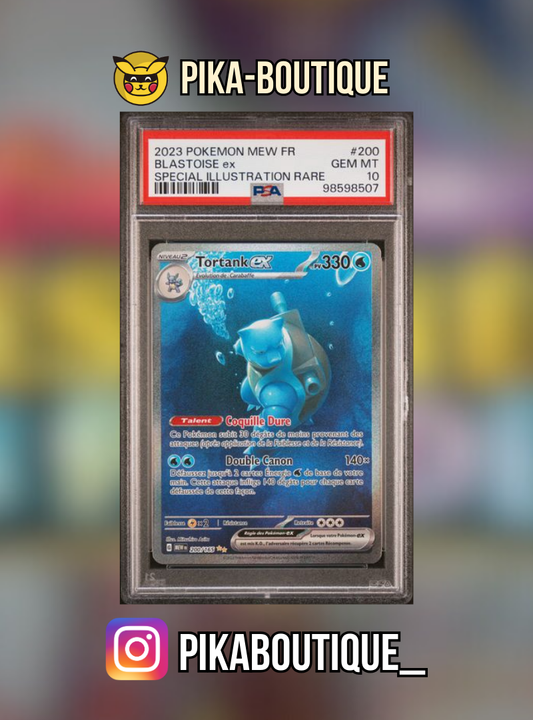 200 - PSA10 TORTANK - Carte gradée -