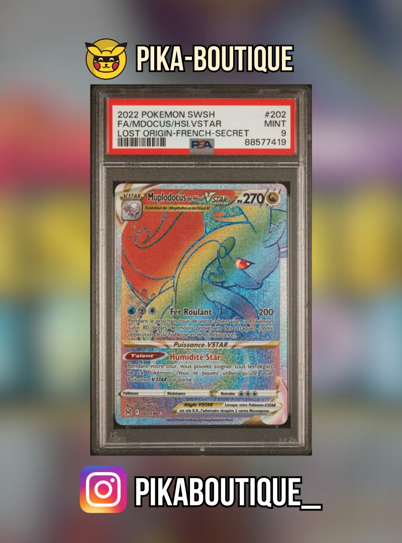 202 - PSA9  MUPLODOCUS - Carte gradée -