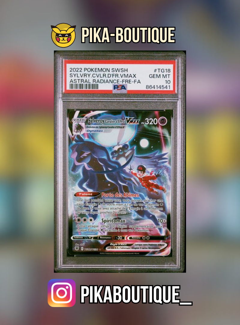 TG18 - PSA10  SYLVEROY EFFROI - Carte gradée -