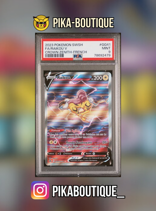 GG41 - PSA9  RAIKOU - Carte gradée -