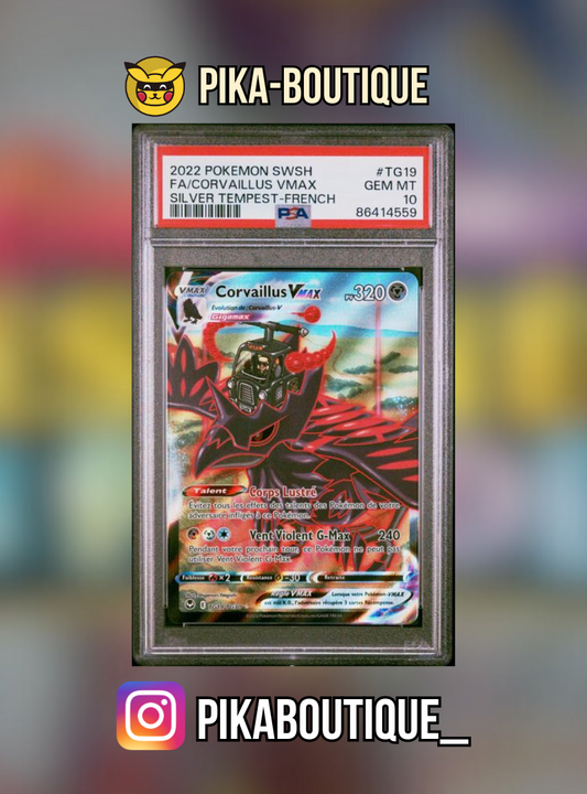 TG19 - PSA10  CORVAILLUS  - Carte gradée -