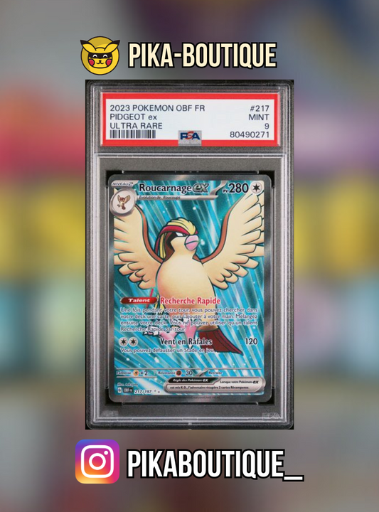 217 - PSA9  ROUCARNAGE - Carte gradée -