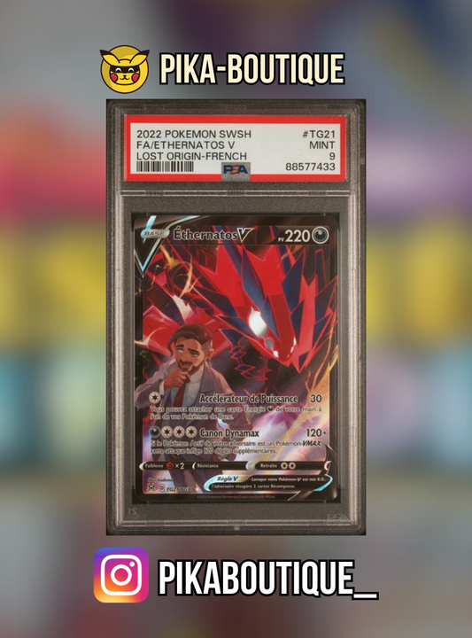 TG21 - PSA9  ETHERNATOS - Carte gradée -