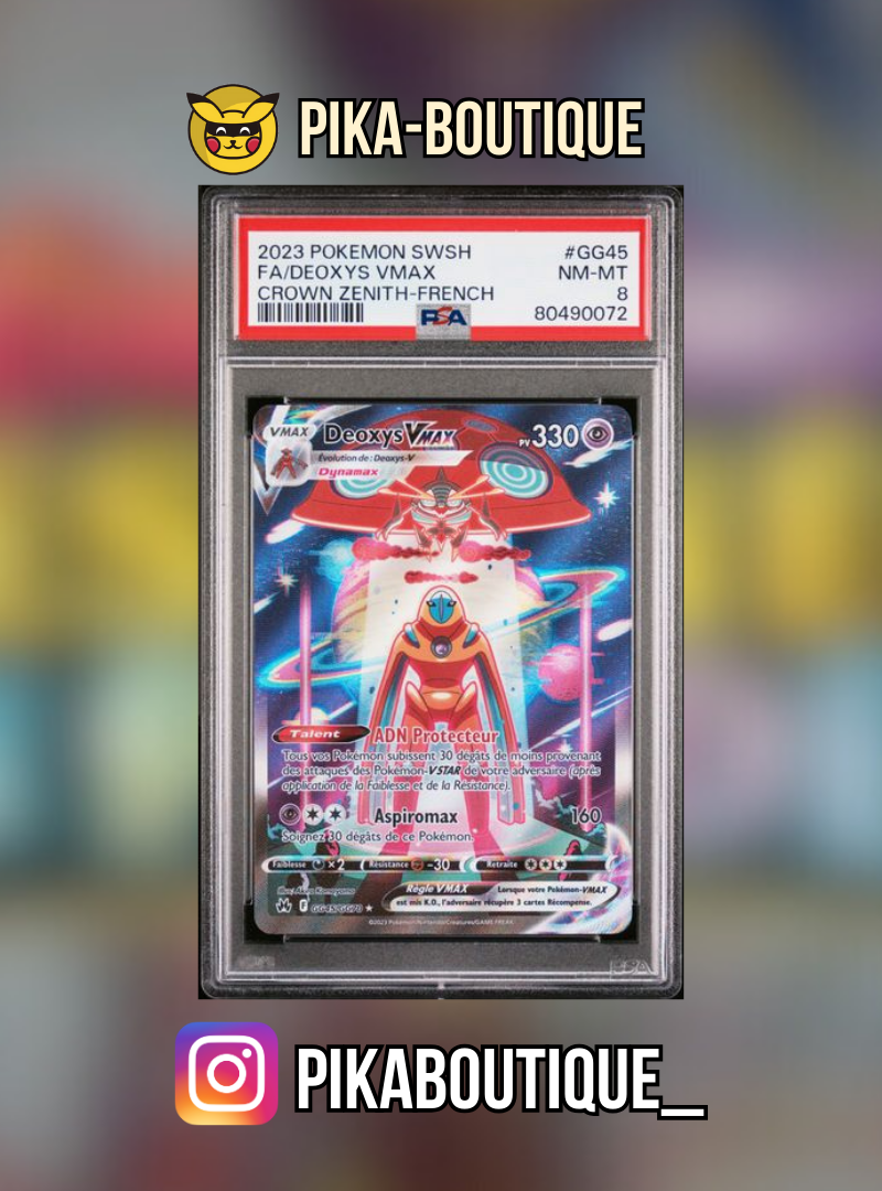 GG45 - PSA8  DEOXYS - Carte gradée -