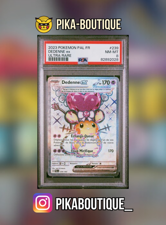 239 - PSA8  DEDENNE - Carte gradée -