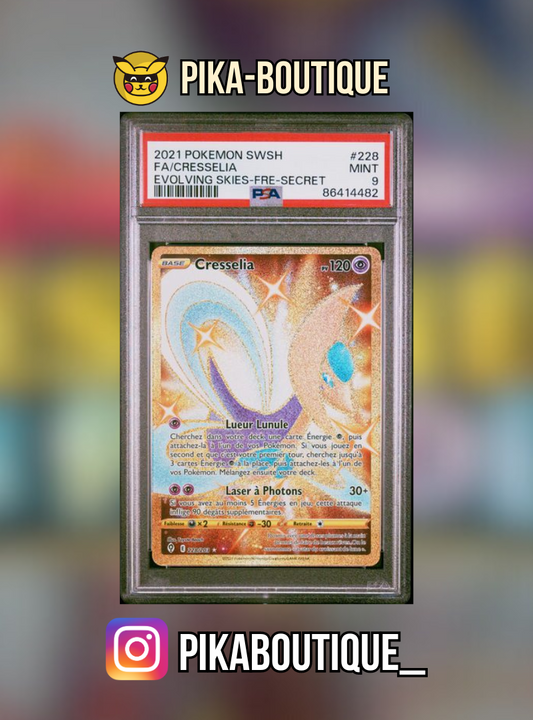 228 - PSA9  CRESSELIA - Carte gradée -