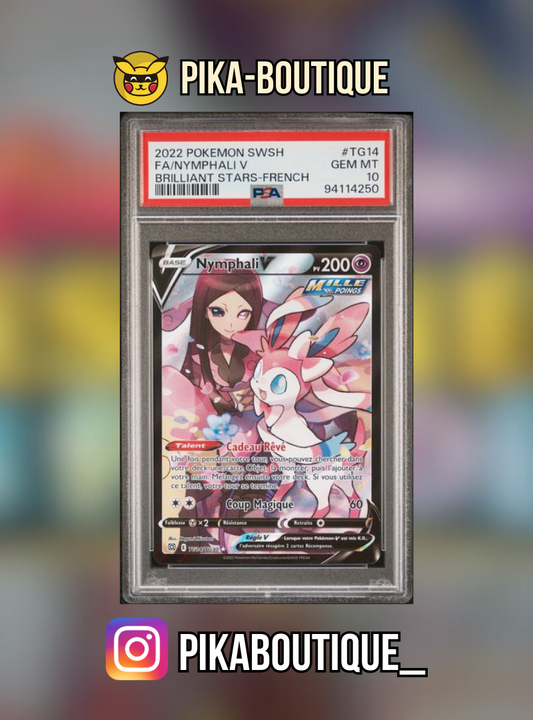 TG14 - PSA10  NYMPHALI V - Carte gradée -