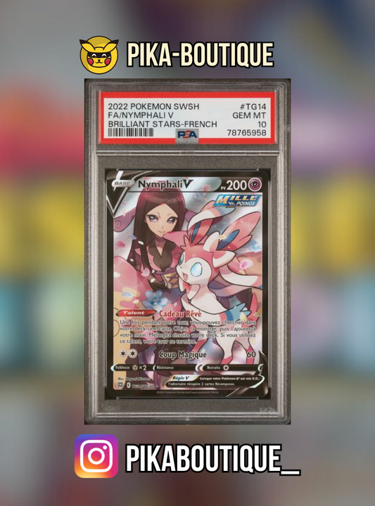 TG14 - PSA10  NYMPHALI - Carte gradée -