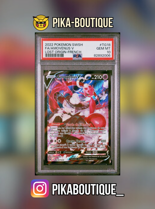 TG18 - PSA10  AMOVENUS - Carte gradée -