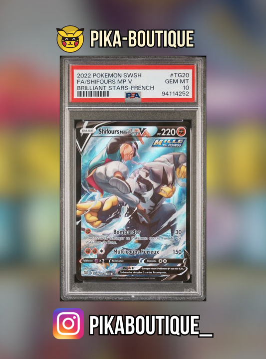 TG20 - PSA10  SHIFLOURS V - Carte gradée -