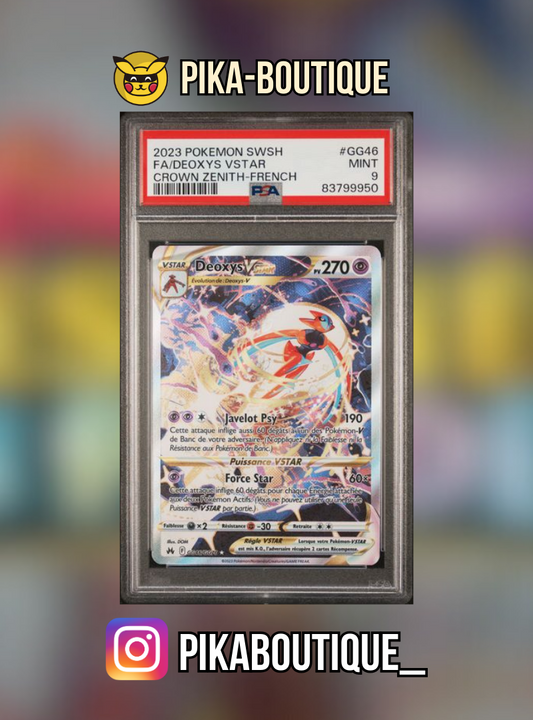 GG46 - PSA9  DEOXYS - Carte gradée -