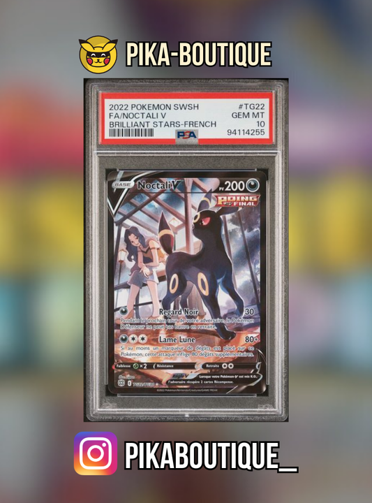 TG22 - PSA10  NOCTALI V - Carte gradée -