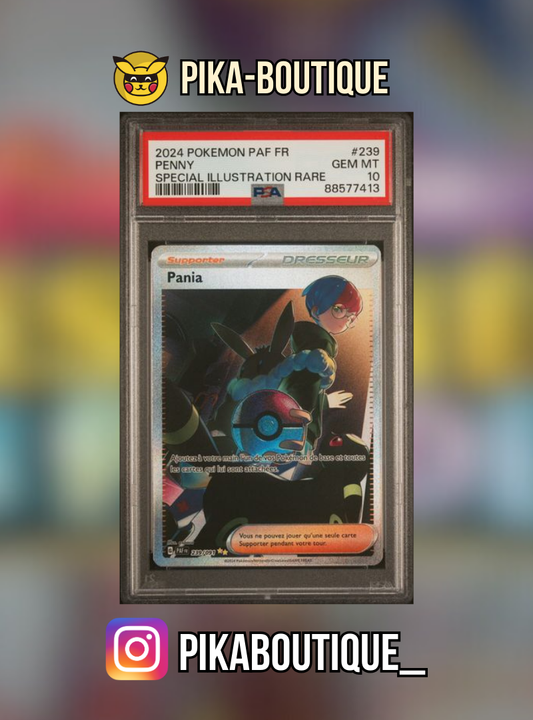 239 - PSA10  PANIA ALT - Carte gradée -