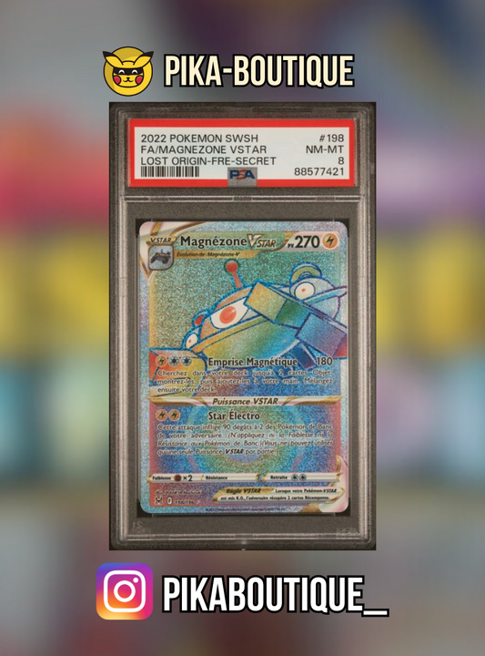 198 - PSA8  MAGNEZONE - Carte gradée -