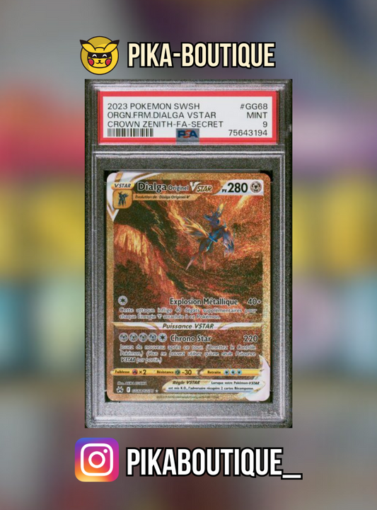 GG68 - PSA9  DIALGA - Carte gradée -