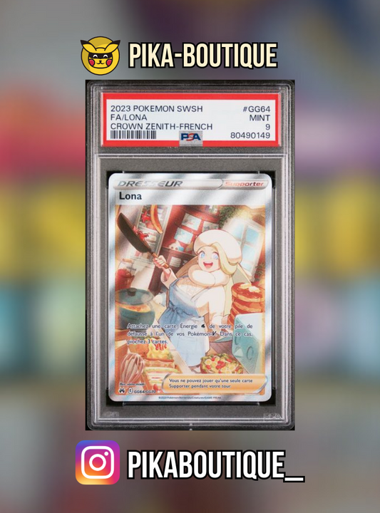 GG64 - PSA9  LONA - Carte gradée -