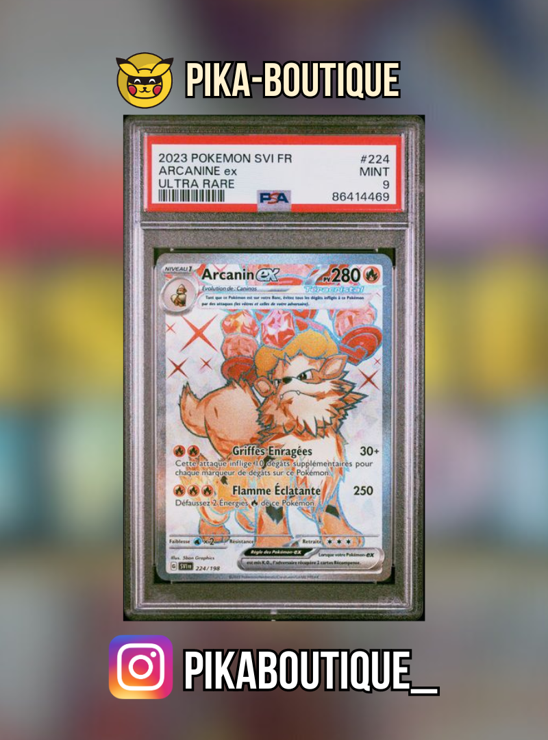 224 - PSA9  ARCANIN - Carte gradée -