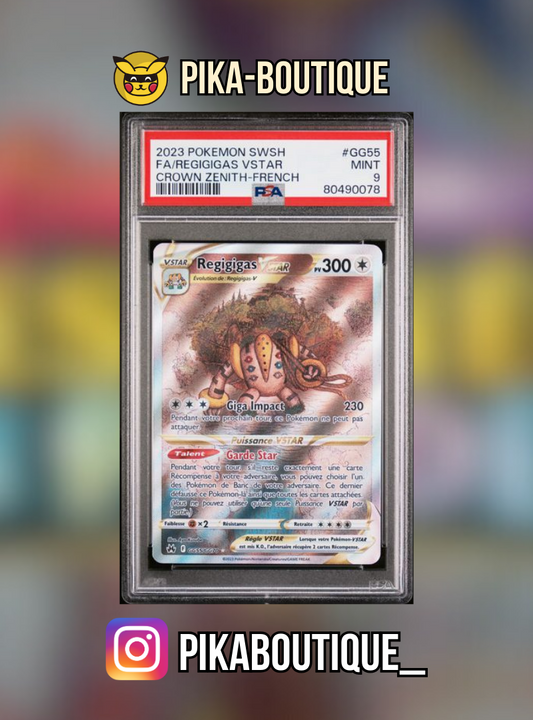 GG55 - PSA9  REGIGIGAS - Carte gradée -