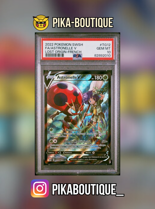 TG12 - PSA10  ASTRONELLE - Carte gradée -