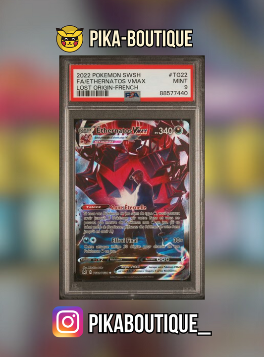 TG21 - PSA9  ETHERNATOS VMAX - Carte gradée -