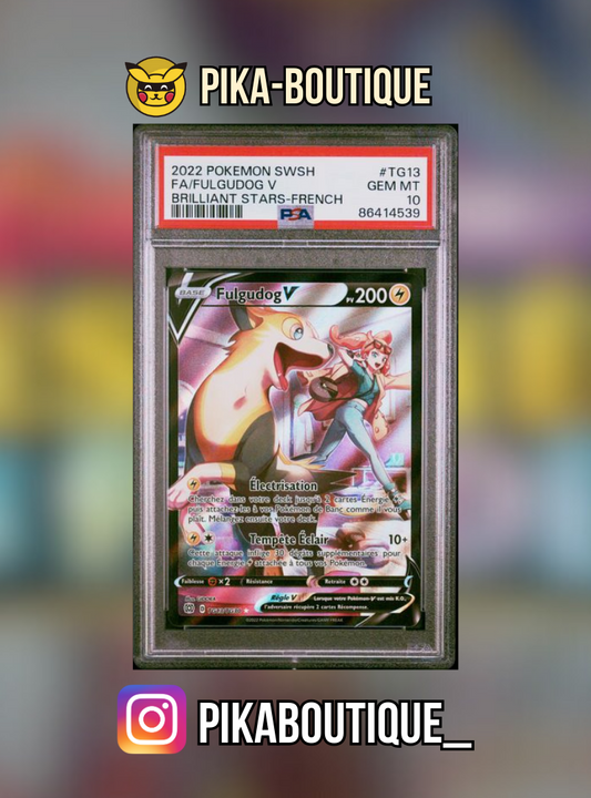 TG13 - PSA10  FULGUDOG - Carte gradée -