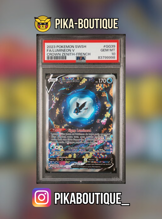 GG39 - PSA10  LUMINEON - Carte gradée -