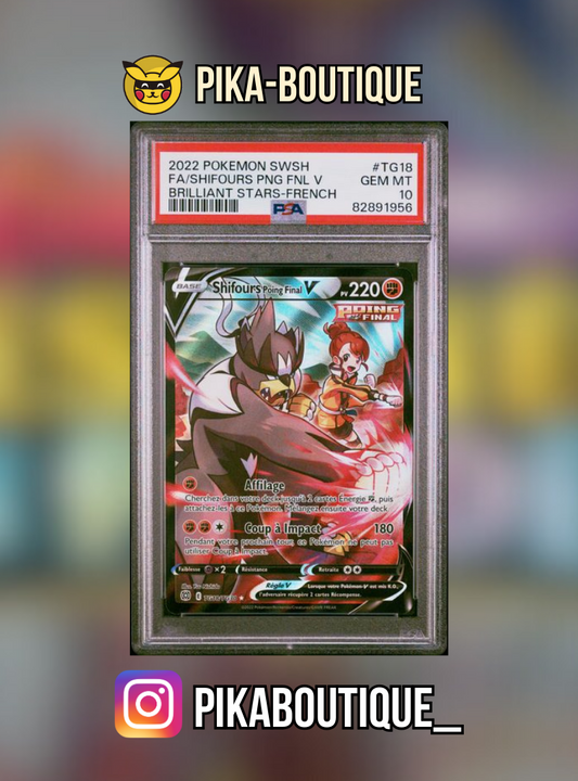 TG18 - PSA10  SHIFLOURS - Carte gradée -