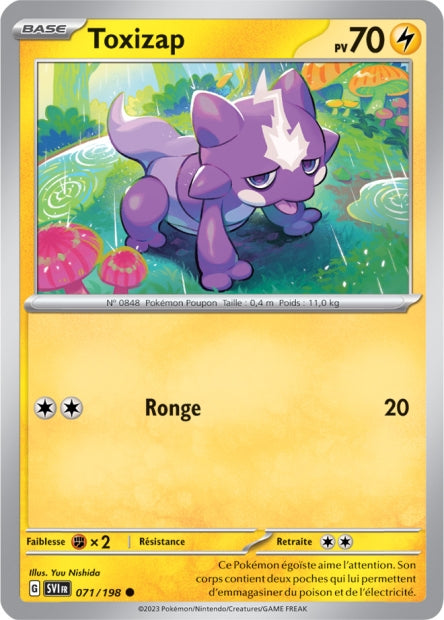 POKEMON EV01 - Carte unité REVERSE 1
