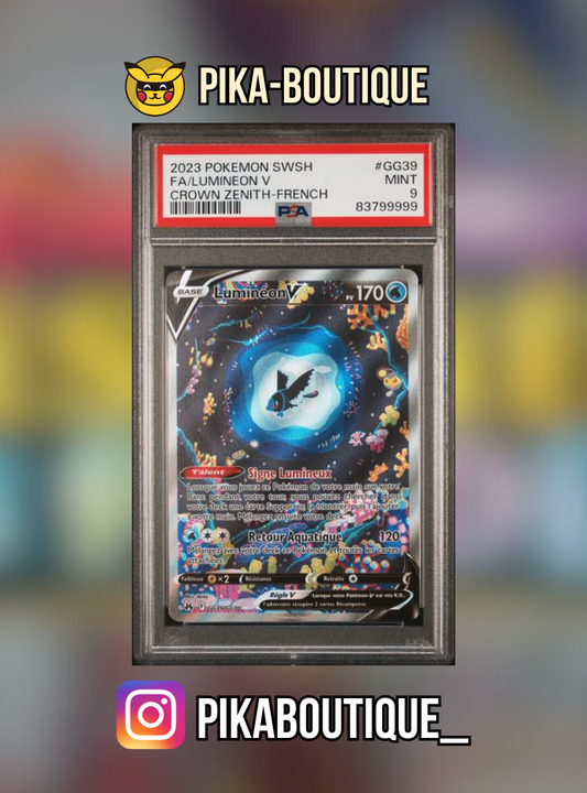 GG39 - PSA9  LUMINEON - Carte gradée -