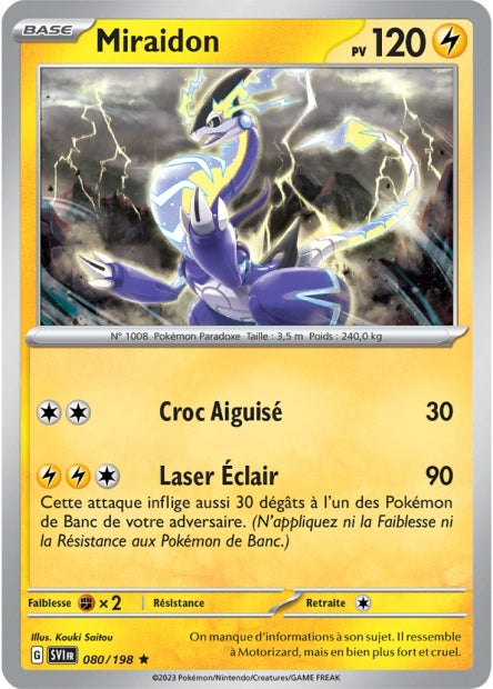 POKEMON EV01 - Carte unité REVERSE 1