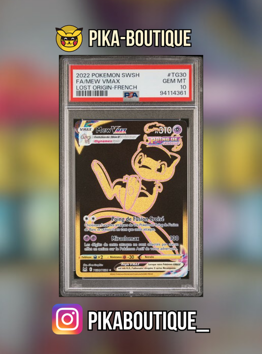 TG30 - PSA10  MEW - Carte gradée -