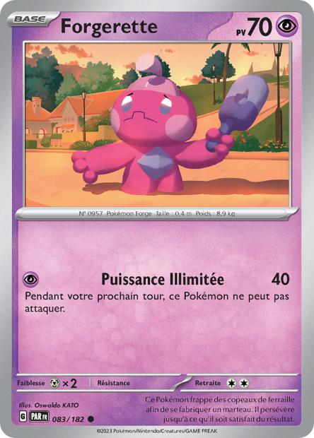 POKEMON EV04 - Carte unité REVERSE 1